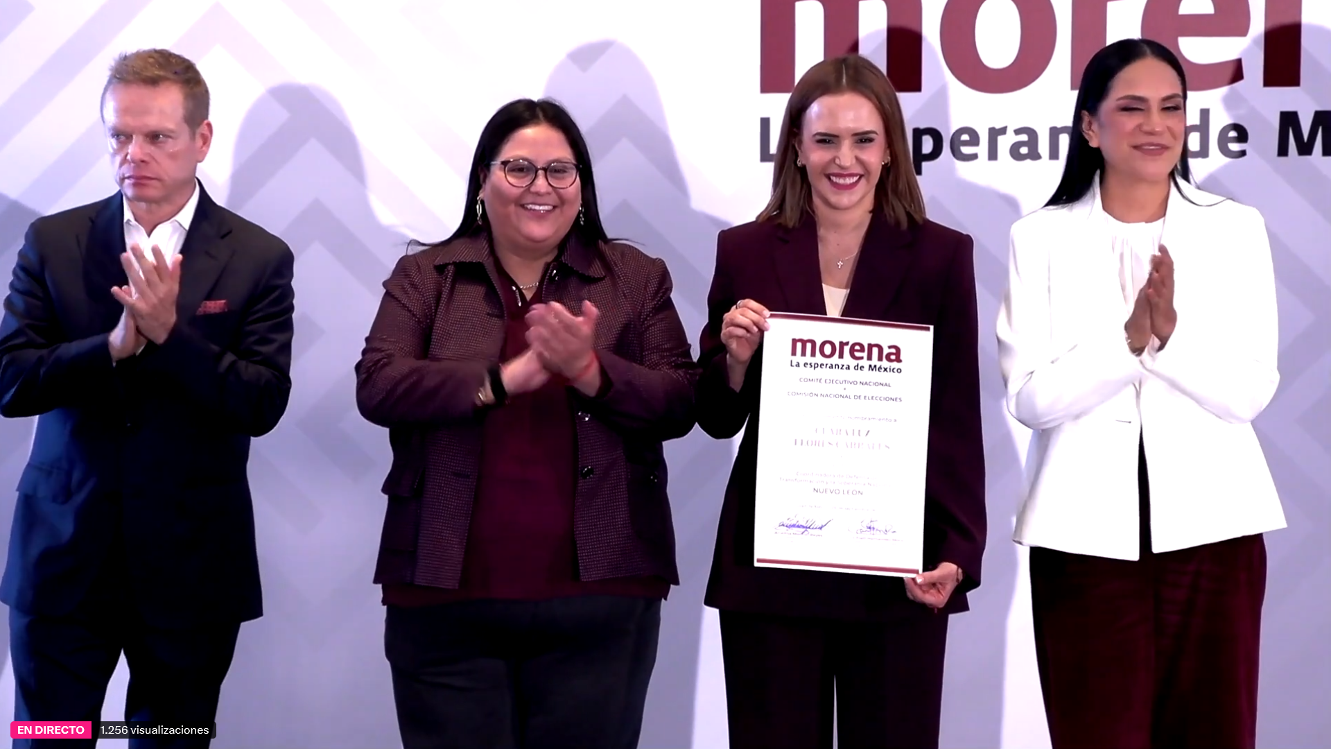 Morena elige a Clara Luz Flores como coordinadora en Nuevo León rumbo a 2027; perdió gubernatura contra Samuel García por caso NXIVM