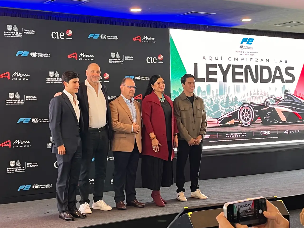 F2 llegará por primera vez al GP de México 2027: fecha y pilotos mexicanos