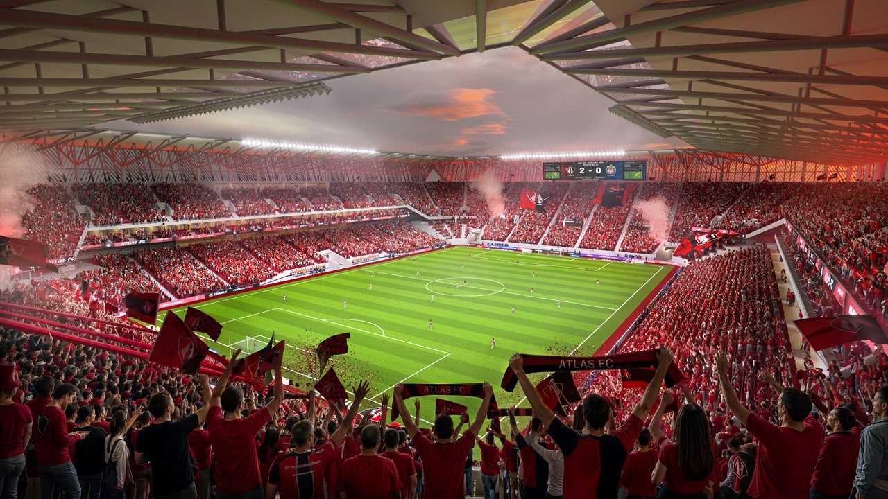 Atlas tendrá nuevo estadio en Ciudad UdeG; tendrá capacidad para 40 mil aficionados