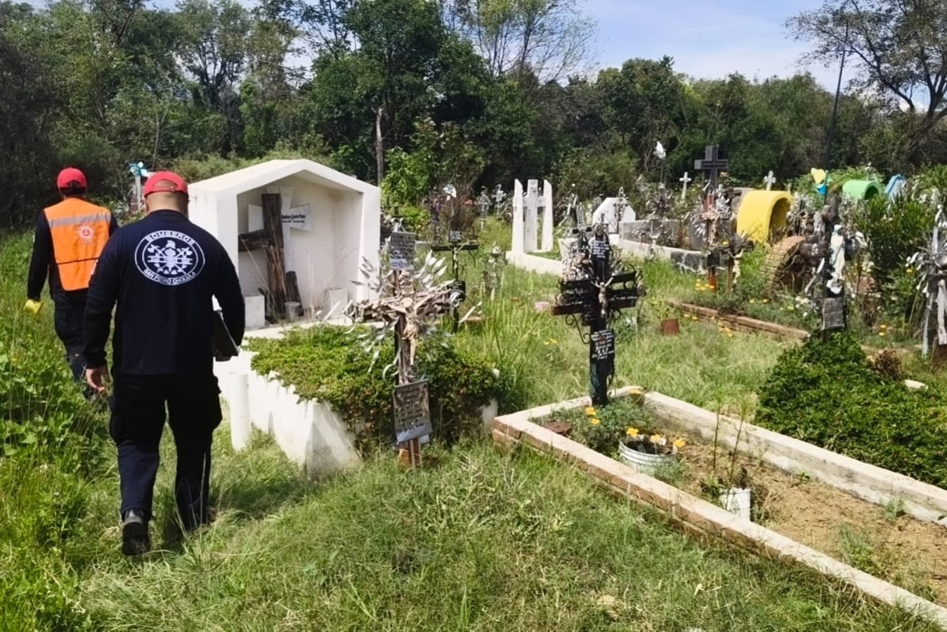 San Pedro Cholula prepara operativo de seguridad en panteones por Día de Muertos