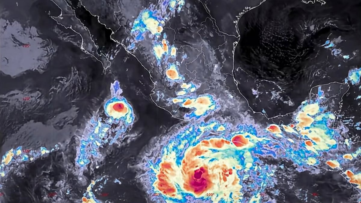 Huracán Trudy y frente frío 2: estados con lluvias intensas este fin de semana