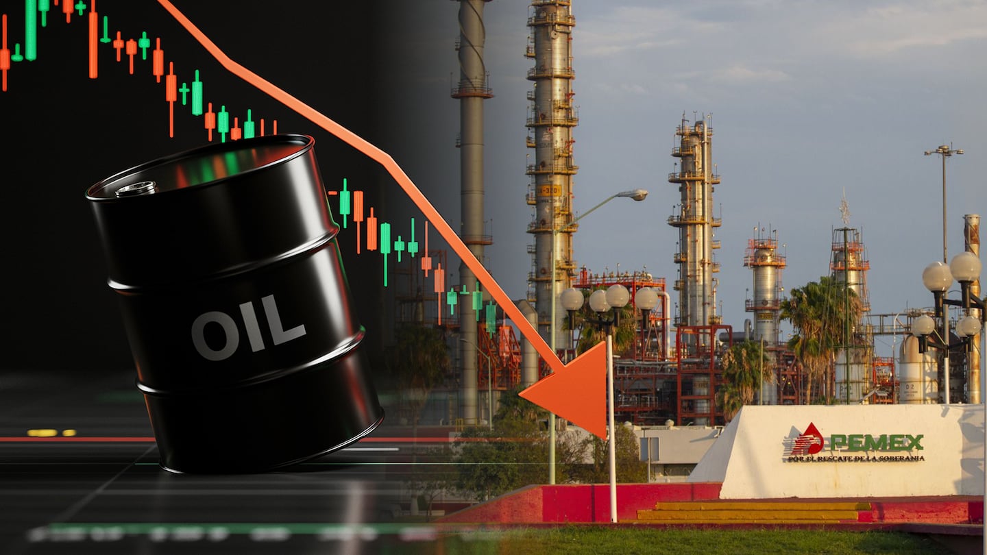 Pemex registra mínimo histórico en producción de crudo y exportaciones durante agosto