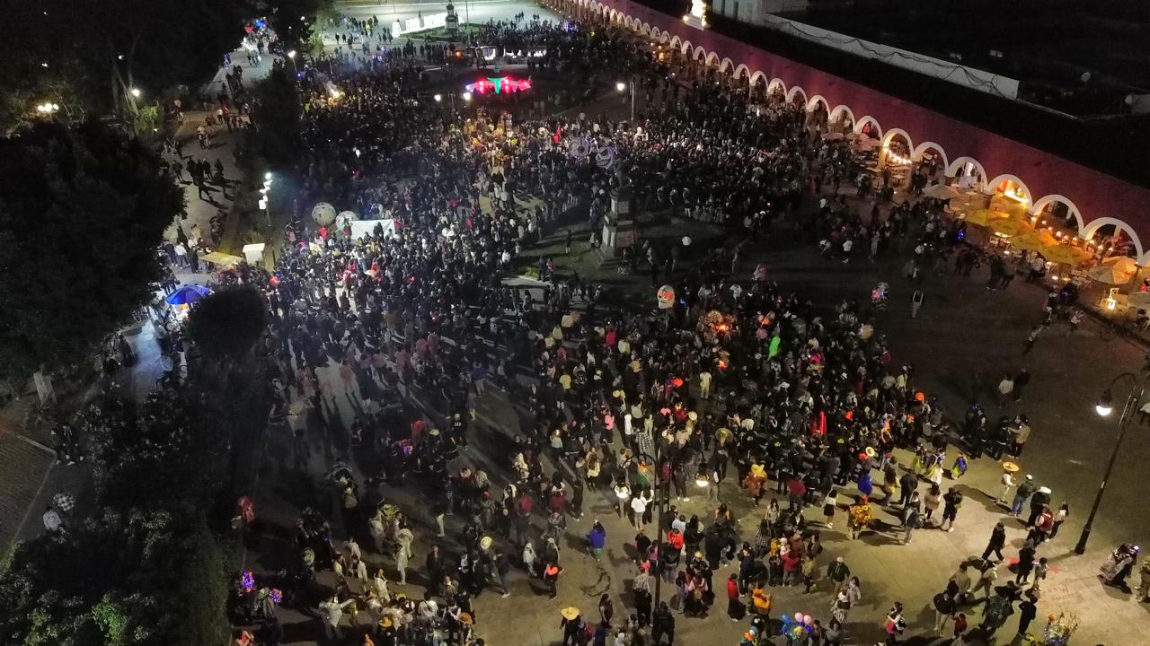 San Pedro Cholula realizó el Desfile de Animeros 2026 con más de 10 mil asistentes