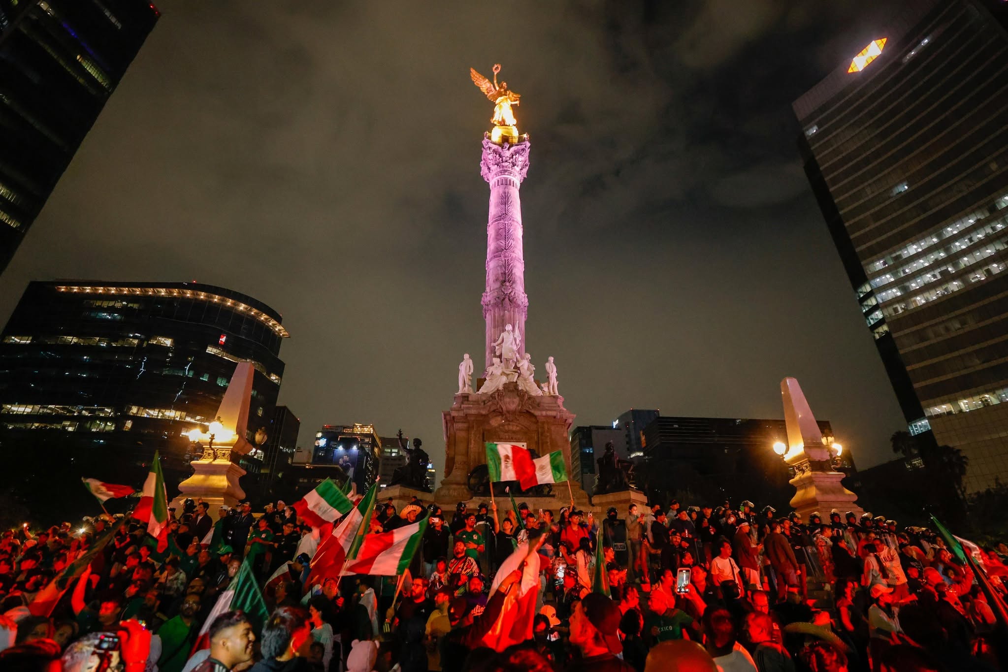 Blindan la CDMX para el México vs. Inglaterra: Habrá aforo limitado en el Ángel y ley seca ampliada