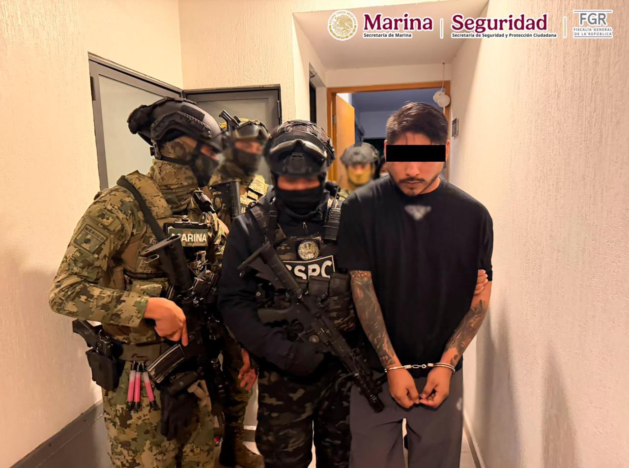 Detienen en Guadalajara a ‘El Cromo’, presunto líder de Los Cromos ligado al CJNG