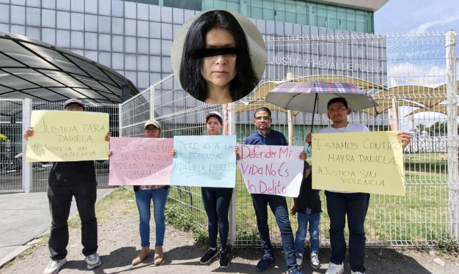 Juez libera a Mayra Daniela tras determinar que actuó en defensa propia por muerte de su pareja en Puebla